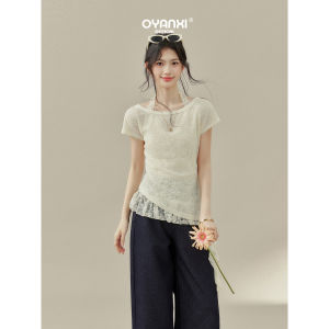 OUYANGXI | Bộ Bảo Vệ Mùa Hè Áo Thun Tay Ngắn & Áo Tank Top