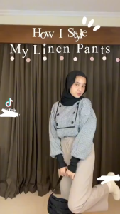 Sakura Glory - CELANA KULOT NOZA COTTON LINEN PREMIUM UKURAN ALLSIZE FIT TO S-XL / BAWAHAN / WANITA / DEWASA / DISTRO / IMPORT / HIGHWAIST / COD / DISKON / GRATIS ONGKIR / MURAH