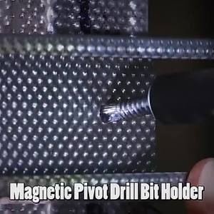 Hex Magnetic Ring Screwdriver Bits Set - Quick Change Drill Bit Extension Rod with Guide Holder for Hand Tools & Power Drills