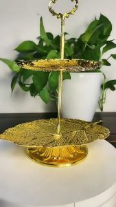 ชามแก้ว ผลไม้หรูแสง ITEM NO.ZB-D3123 วัสดุ: โลหะ แก้ว พร้อมส่ง