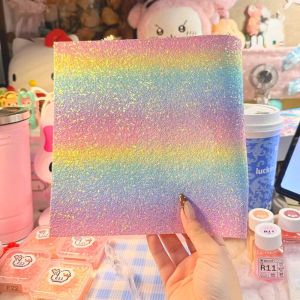 CEYU | Colorful Glitter Flash DIY Material Glitter Cloth & Leather 0.6mm