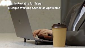 Giá Đỡ Laptop Baseus Slim Laptop Kickstand Tản Nhiệt Siêu Nhỏ Gọn (2pcs) - TopLink