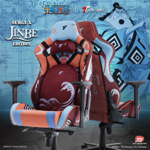 TTRacing Surge X Air Threads Fabric Gaming Chair - Jinbe Edition | One Piece Collection