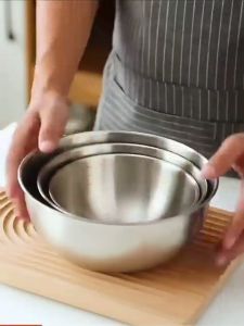 SuperSale - Stainless Steel Kitchen Food Mixing Bowls