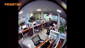 SelectedPro CCTV WiFi Panoramic 360° V380 Pro 1080P Smart Monitoring IP Camera Full HD Kamera Pengawas Keamanan Rumah FISHEYE360