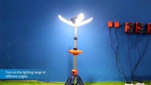 PL-200 PETAL LIGHT TOWER FULL SET INCLUDE BATTERY CHARGER AND ADAPTER