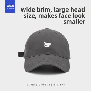 NOTHAVEORANGE | Retro Wide Brim Hat Face Slimming