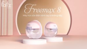 (Freemax 8) Máy hút sữa điện rảnh tay không dây Fatzbaby FATZ - Cup rãnh tay - FB1218TP MGG