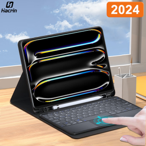 iPad Pro 11/13 2024 12/9 Inch Bàn Phím Tương Thích Với iPad Air Thế Hệ Thứ 9/10 11/13 5/10.2 Mini 6 - Bao Da Magic Có Bàn Phím