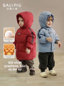 Áo Khoác Lông Dài Cách Nhiệt Cho Trẻ Em
