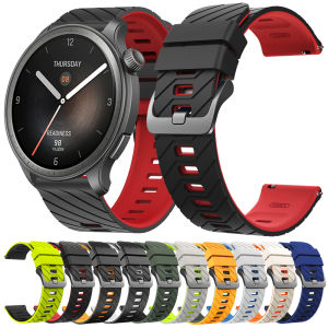 22mm Silicone Strap For Huami Amazfit BALANCE 2 Bracelet GTR 4 2 2e 3Pro/GTR 47mm Bip 6 46mm Sport Wristband Quick Release Bands