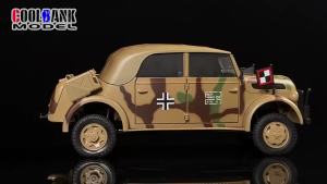 CONUSEA | 1/18 Remote Control Car Racing Offroad Truck German Command Vehicle with Sound and Light Radio Control Simulation Model Toy Boys