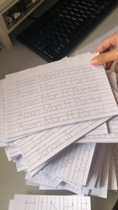 TRACING PAD - 24 or 40 PAGES (A5 SIZE) ALPHABETS / NAME / NUMBER / LINES / SHAPES TRACING