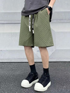 Quần Short Thể Thao Ice Silk Mỏng Nhanh Khô Mùa Hè Cho Nam Quần Năm Điểm Vải Bong Bóng Thể Thao Nam Quần Bó Thể Thao