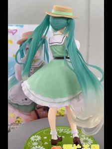 Hatsune Miku Desktop Cute Action Figure 20cm Fashion Country Ver. Anime Figurine Kawaii Girl Model Toy - Adorable Decor