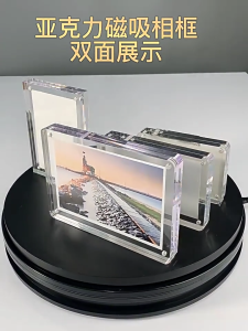 Homepeas® Acrylic Magnetic Photo Frame 3R/4R/5R/6R Transparent Picture Display Frame