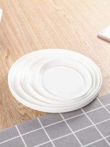 Universal round Ceramic Bowl Lid Microwave Heating Cover Preserving Lid Single Sale Plate Cover Bone China  Keeping