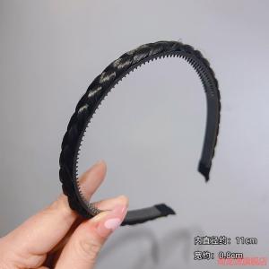Three-Color Fishbone Braid Hairband High Hairline Fluffy Hair Quantity Fishbone Braid Headband Internet Famous Braiding Hairband Women