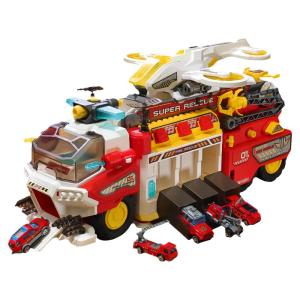 LALAPLAY | Rescue Fire Truck Toy Multi-functional Large