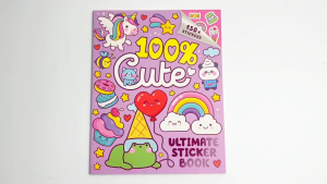 100% Cute Ultimate Sticker & Activity Book To Do Fun Activities With 150+ Stickers For Kids