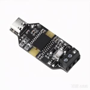 CH343P Mô-đun Cách Ly USB Tốc Độ Cao Sang RS485 6Mbps 16KV Điện Áp Cách Ly Điều Khiển Dòng Chảy Tự Động Thiết Bị Giao Tiếp Type-C
