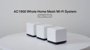 Hệ Thống Wi-Fi Mesh Cho Gia Đình AC1900 Halo Mercusys H50G(3-pack)/ Halo H50G(2-pack) - Hàng Chính Hãng