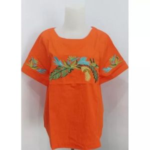 Blouse atasan style blus katun Fashion wanita dewasa kekinian B0003