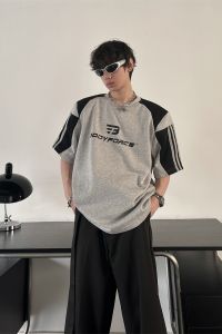 Áo Thun Nam Tay Ngắn in Họa Tiết Mùa Hè Dáng Rộng Thoải Mái Thời Trang Nửa Tay Áo Thun Cotton Thường Ngày