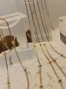 kalung emas 9k model variasi Jedar 3 warna dewasa