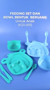 Numan - Feeding Set Piring dan Mangkok Makan Anak