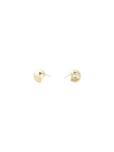 3COLOUR·S | Minimalist Gold-plated Bean Earrings S925 Silver