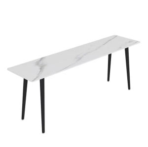 Stone Plate Bench Desk Narrow 40cm Minimalist Modern Bedroom and Household Wall Study Writing Desk Computer Desk Workbench