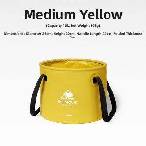 Portable Collapsible Drinking Water Bucket for Camping