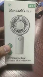 Quạt Mini USB Di Động Có Thể Sạc Lại Yên Tĩnh Dùng Để Trang Điểm Làm Mát Lông Mi Cho Trẻ Em Văn Phòng Du Lịch Ngoài Trời - Quạt Làm Mát Không Khí Nhỏ Gọn