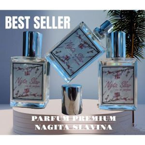 ( BUY 1 GET 1 FREE ) Parfum Nagita Slavina 30ml Parfum viral parfumnya Nagita Slavina aroma bunga sakura Original BPOM