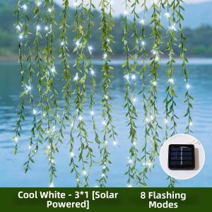 BEAUTY IN THE LIGHT | Weatherproof Solar Light Curtain garden landscaping decoration