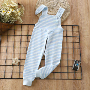 Childrens Overalls Baby Carrier Pants High Waist Long Cotton Trousers Autumn New Style Boys Inner Wear Base Layer Outfit