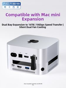 Acasis | Desktop Storage Expansion USB Multi-Port Hub with Fan Cooling