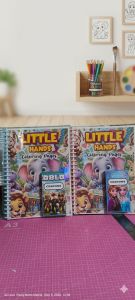 Little Hands Coloring Notebook 40 Pages Plus Free 15 Pages and Crayons