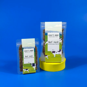 ผงโรยอาหาร สำหรับสุนัขและแมว เนื้อวัวป่น แก้เบื่ออาหาร ทานยาก Dobbys bakery