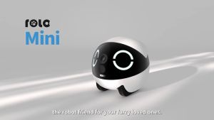 ROLA Mini Pet Monitor กล้องเคลื่อนที่ในบ้านติดตามสัตว์เลี้ยง