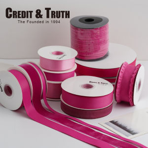 Rose Red Theme Color  Colorful Ribbon Silk Ribbon Packaging Tape Cake Ribbon Gift Ribbon Handmade Ribbon Packaging