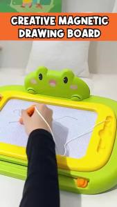 Kids 2in1 Magnetic Painting Table Erasable Graffiti Writing Drawing Toys Cartoon Educational Toys Wordpad Children Gift