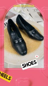 BARA - mey sepatu pantopel kerja wanita sepatu formal wanita pantofel sepatu kantor wanita sepatu slip on kerja wanita sepatu wedges sepatu heels wanita