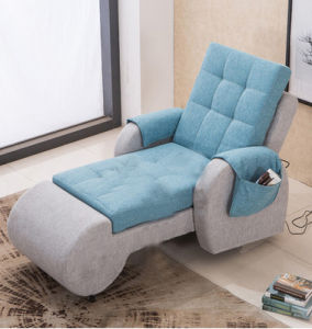 Bean Bag Sofa Single Chaise Longue Small Apartment Elderly Home Living Room Electric Recliner Removable and Washable Massage Sofa Bed