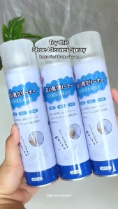 360ml White Shoe Cleaner Foam Remove Tough Stains No Water for Sneakers Leather Canvas Deep Cleaning