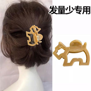Cute Cartoon Dog Shark Clamp Womens Hair Clips Fashionable Fresh out New 2024 Summer Korean Style Fresh Air Feeling