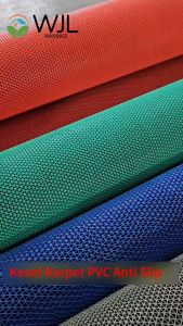 WANJIALE Keset Karpet PVC Anti Slip Kamar Mandi Karpet Masjid Wudhu Serbaguna - Type Jaring 100 x 100