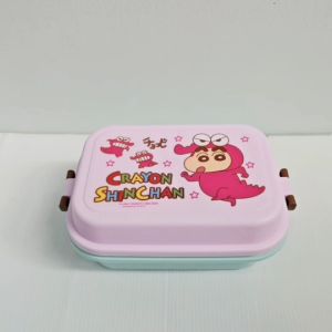 กล่องข้าวพลาสติก 2ชั้น ชินจัง Shinchan