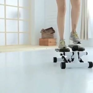 BG - Máy đạp bước mini stepper máy đi bộ tại chỗ nam nữ dùng tại nhà máy đạp bước bộ yên tĩnh đa chức năng rèn luyện sức khỏe MÀU TRẮNG